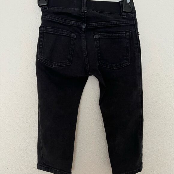 Gymboree skinny Boy Black jeans size 2 t - Picture 2 of 5